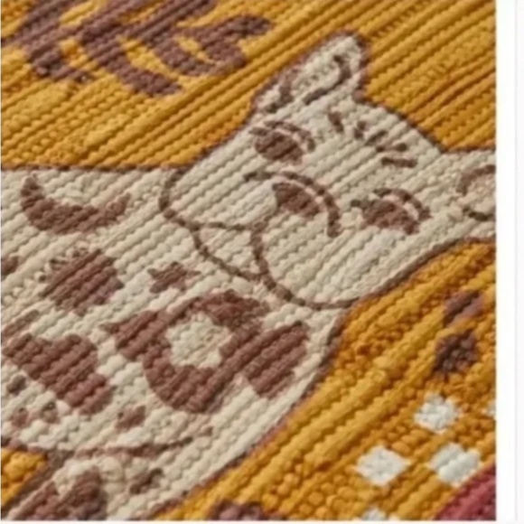 FL Tattooed Frenchie Dog Puppy Boho Peasant Hipster Hippie Art Deco Printed Rug - Picture 2 of 4